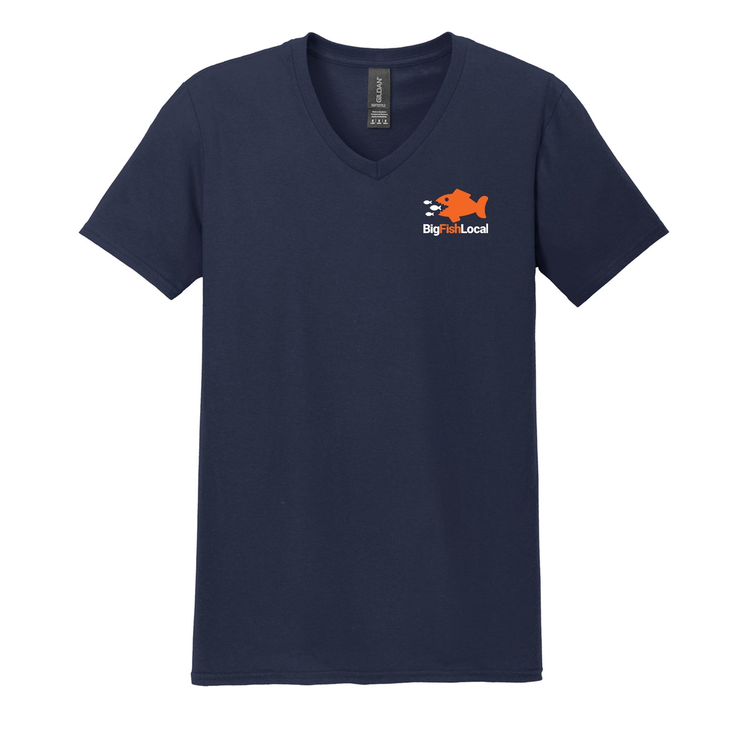 Big Fish Local Gildan Softstyle® V-Neck T-Shirt