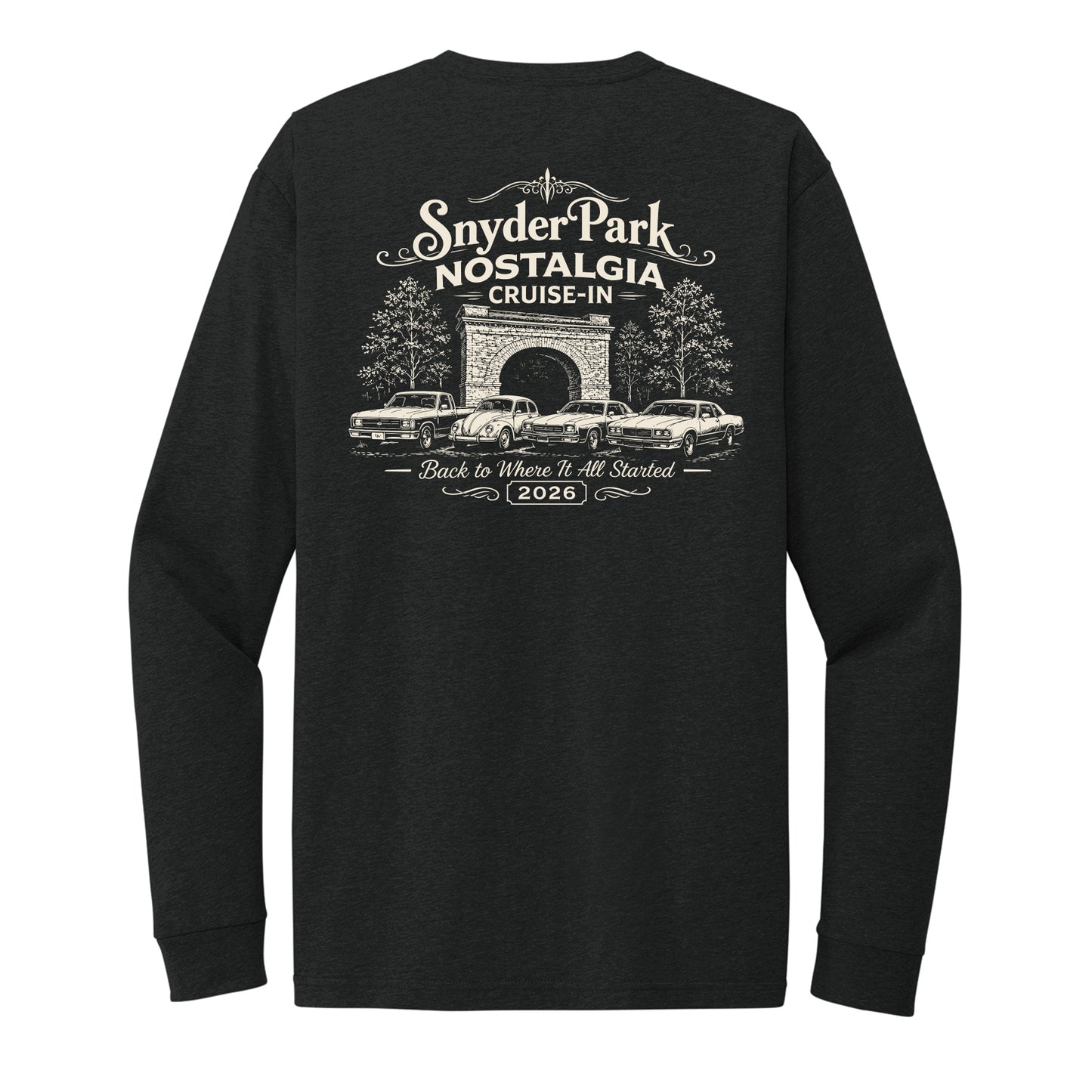 Snyder Park Nostalgia Cruise-In Long Sleeve T-Shirt *PRE-ORDER*