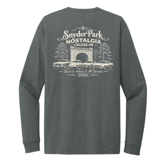 Snyder Park Nostalgia Cruise-In Long Sleeve T-Shirt *PRE-ORDER*