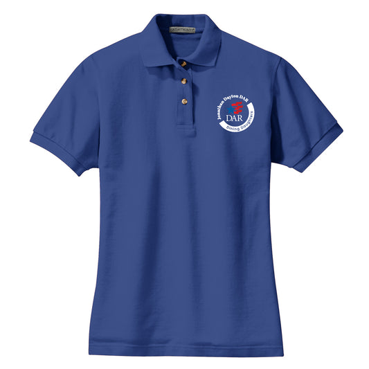 DAR - Women's Heavyweight Cotton Pique Embroidered Polo