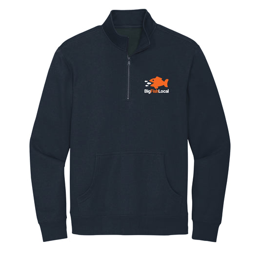 Big Fish Local District® V.I.T.™ Fleece Screen Printed 1/4-Zip