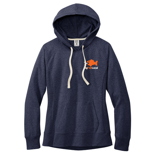 Big Fish Local District® Women’s Re-Fleece™ Screen Printed Hoodie
