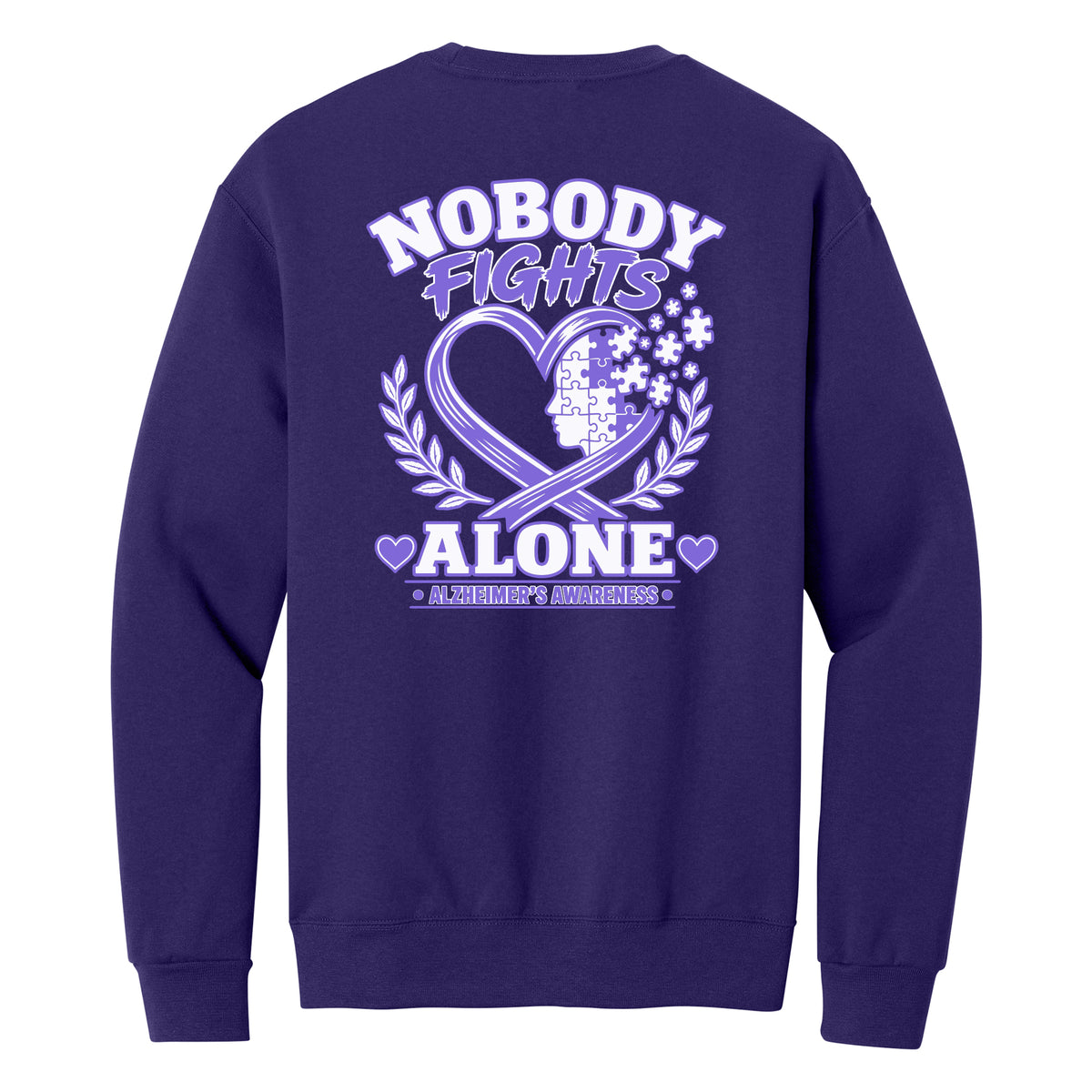 Mercy Health - Alzheimer's Awareness Crewneck *PRINTS IN OCTOBER*