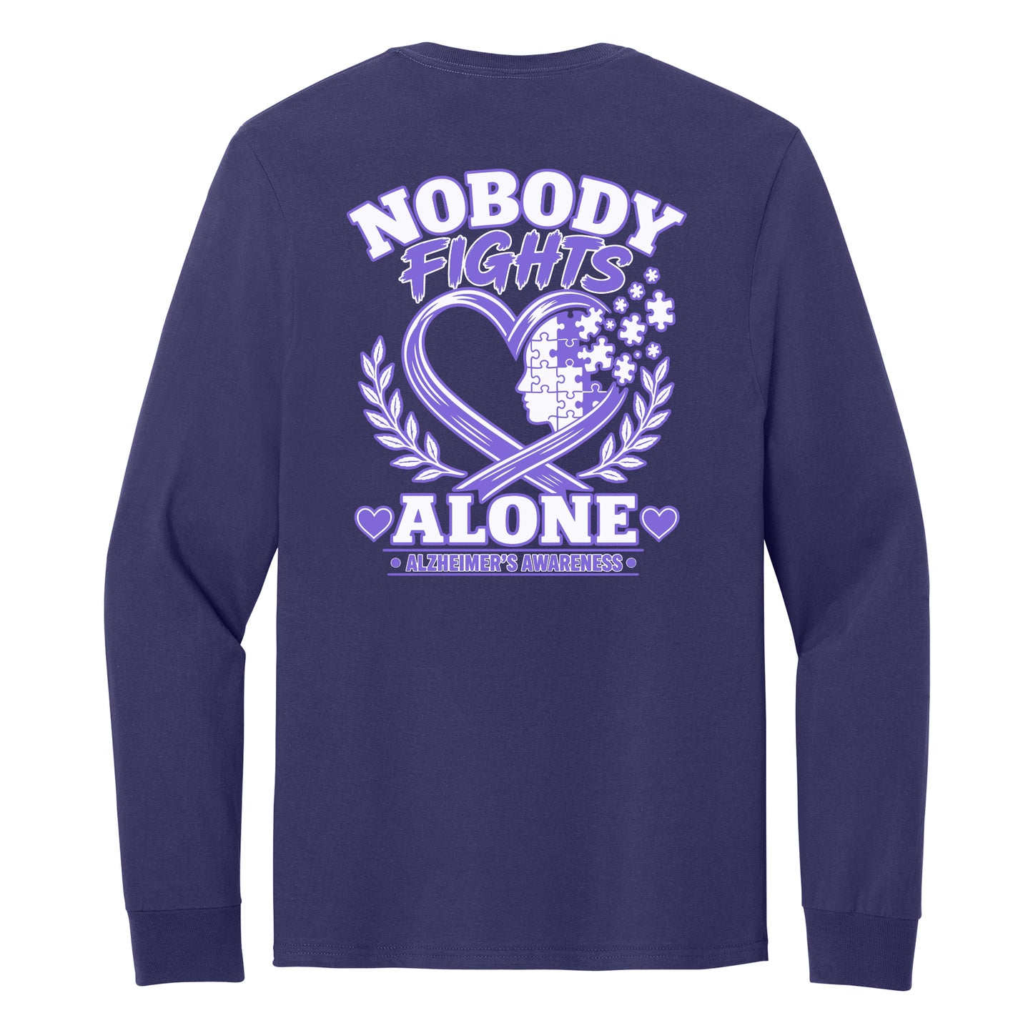 Mercy Health - Alzheimer's Awareness Long Sleeve T-Shirt *PRINTS IN OCTOBER*