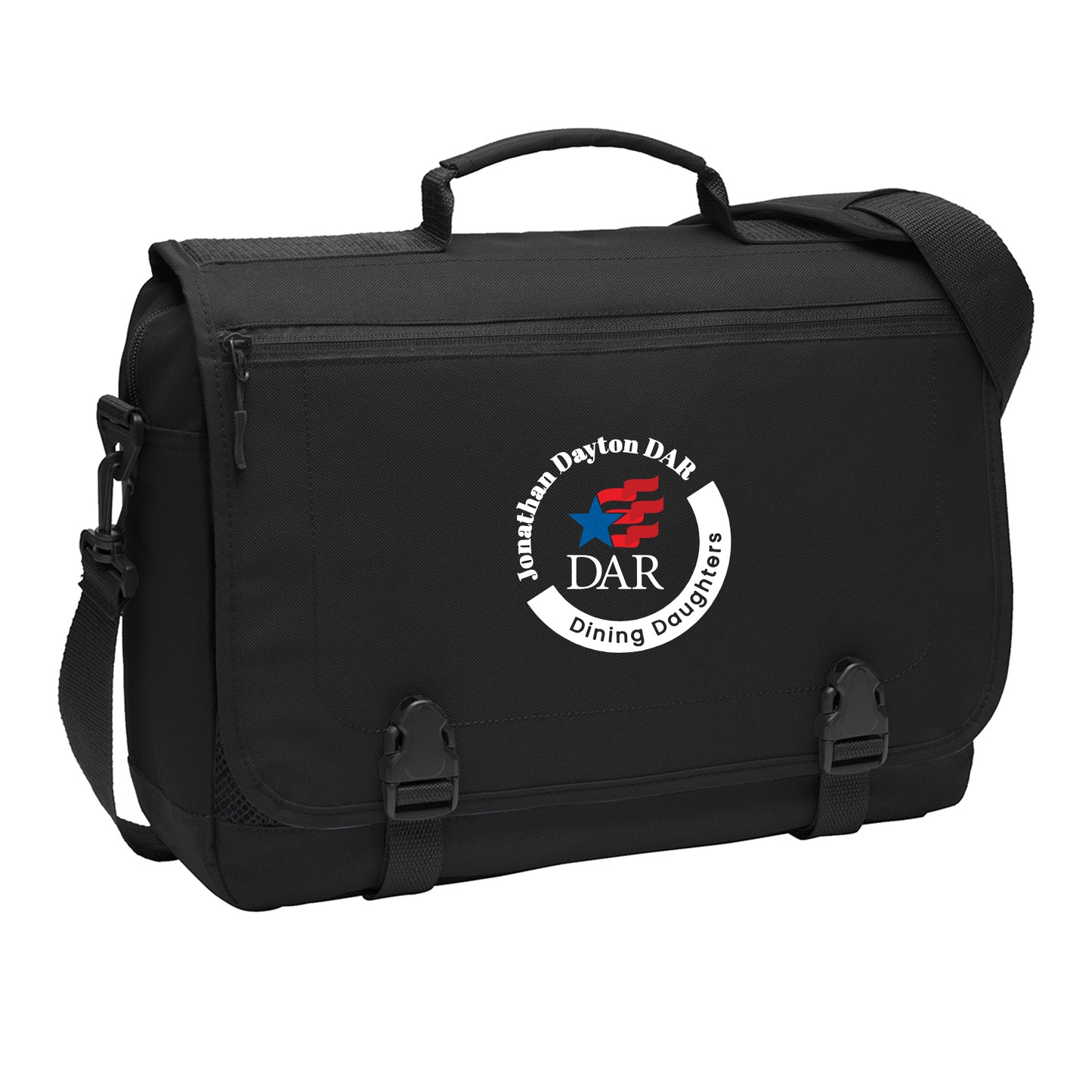 DAR - Embroidered Messenger Bag