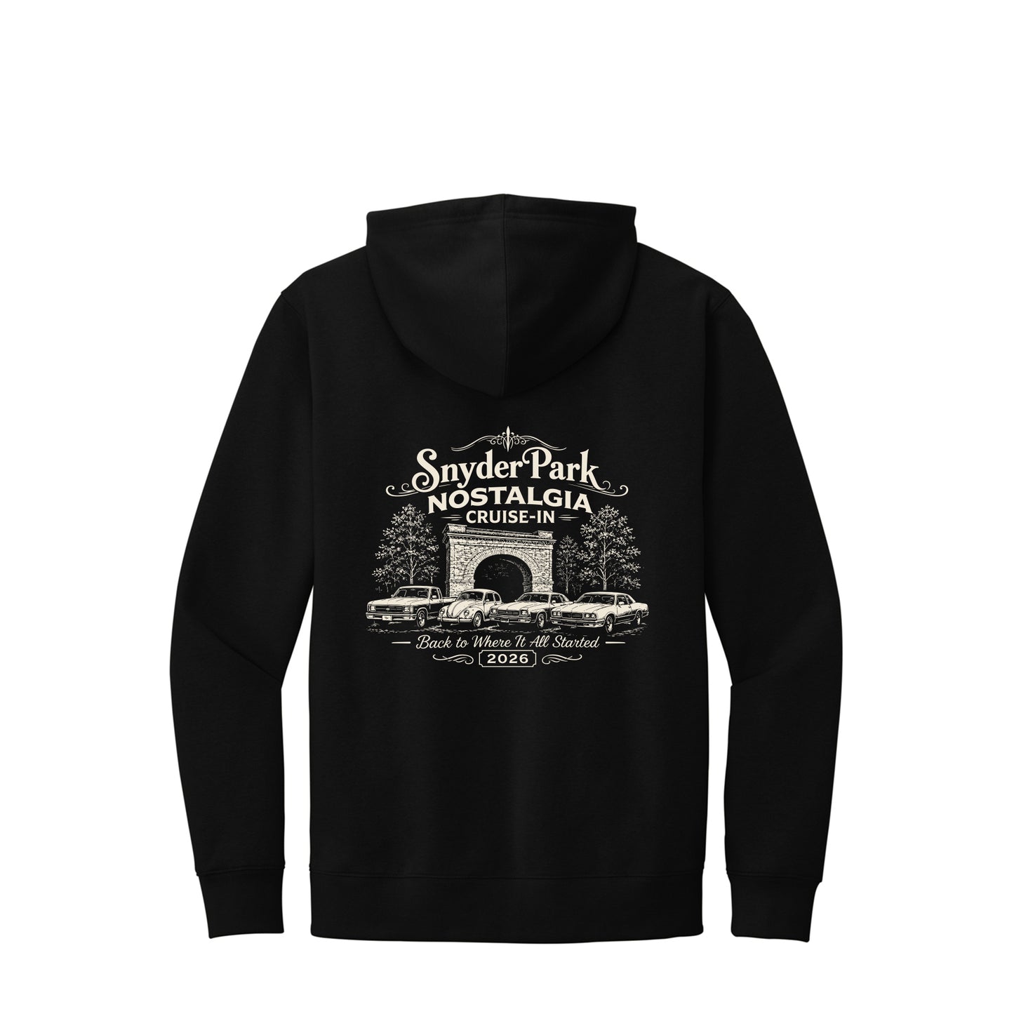 Snyder Park Nostalgia Cruise-In Hoodie *PRE-ORDER*