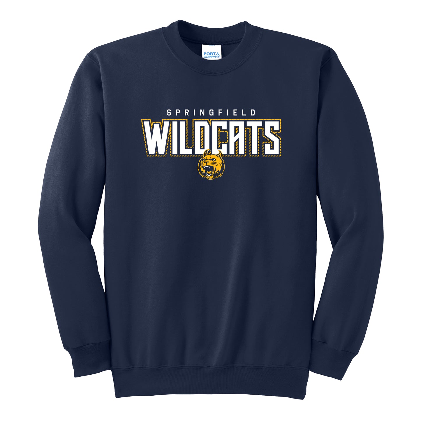 Springfield Wildcats Fleece Crewneck