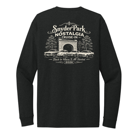 Snyder Park Nostalgia Cruise-In Long Sleeve T-Shirt *PRE-ORDER*