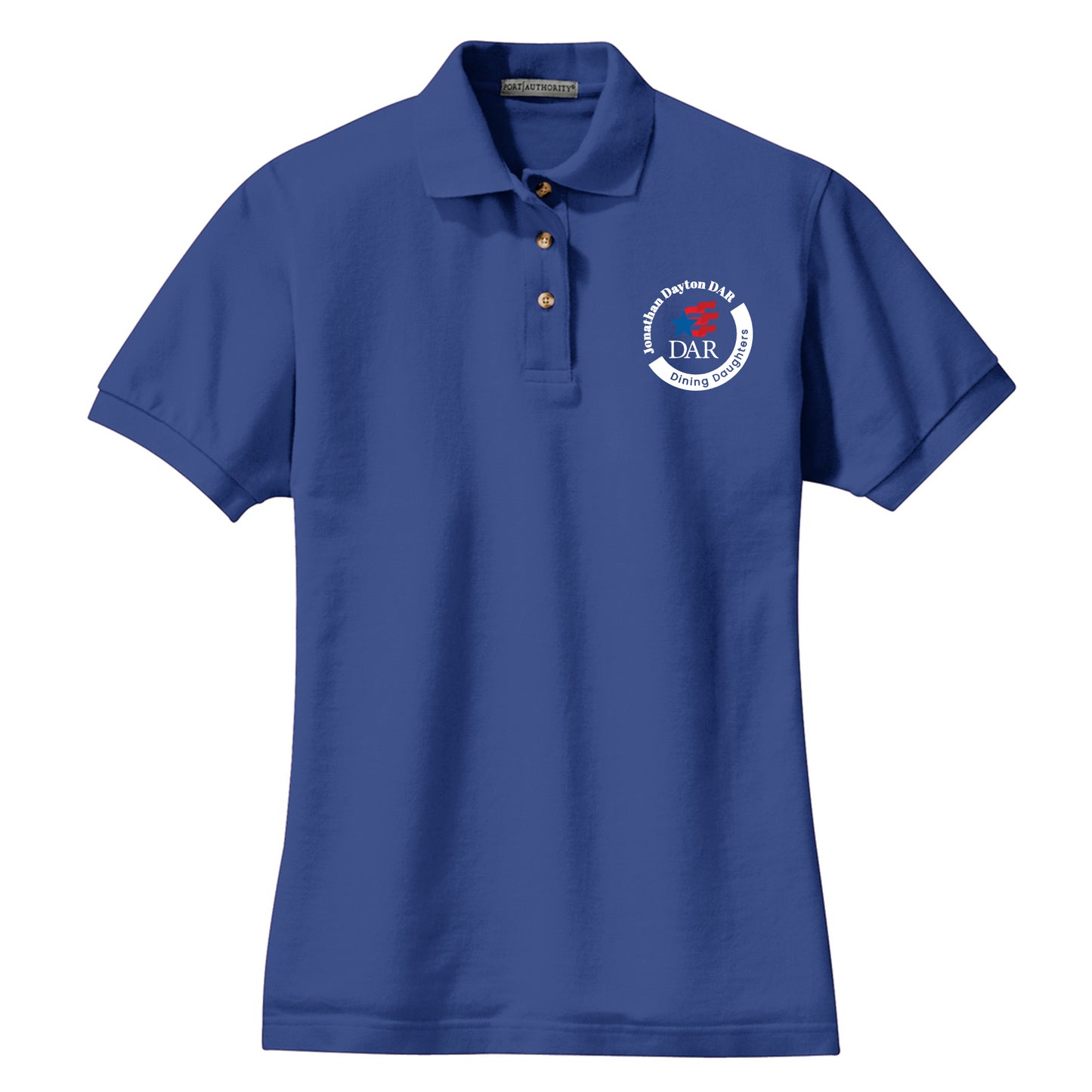 DAR - Women's Heavyweight Cotton Pique Embroidered Polo