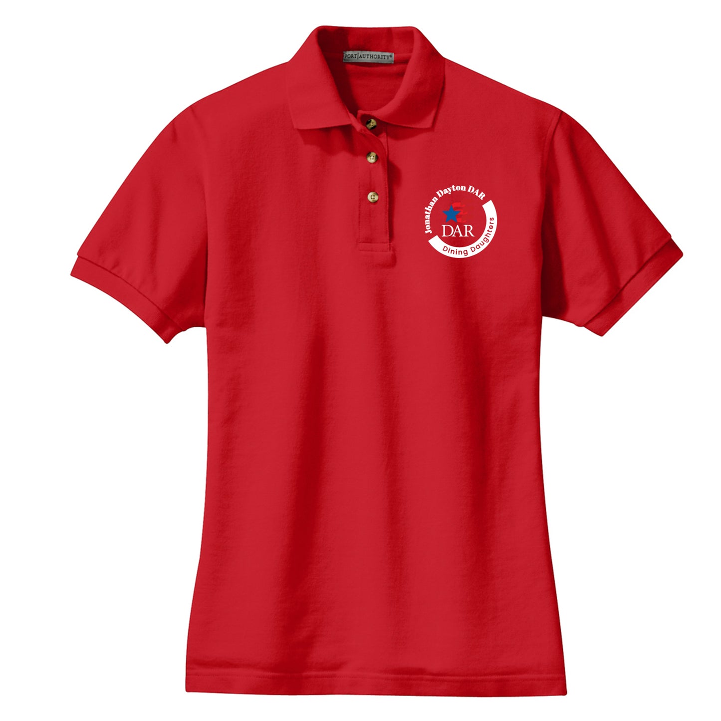 DAR - Women's Heavyweight Cotton Pique Embroidered Polo