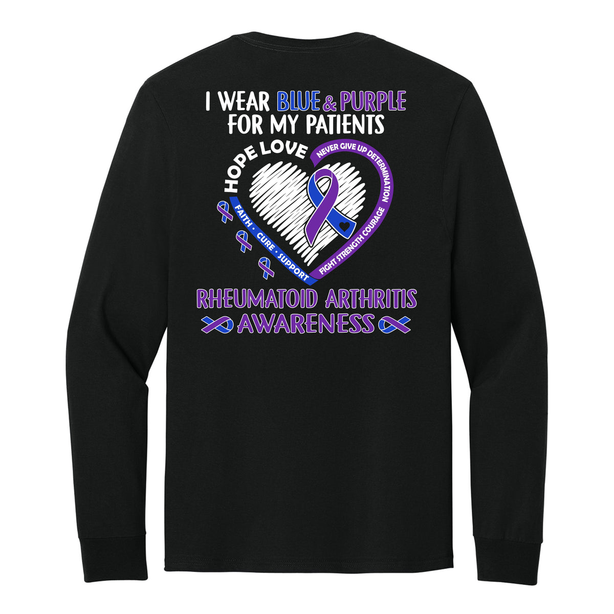 Mercy Health - Arthritis Awareness Long Sleeve T-Shirt *PRINTS IN NOVEMBER*