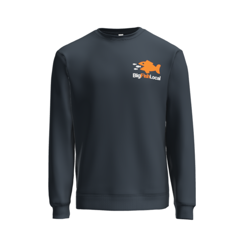 Big Fish Local District® V.I.T.™ Fleece Screen Printed Crew