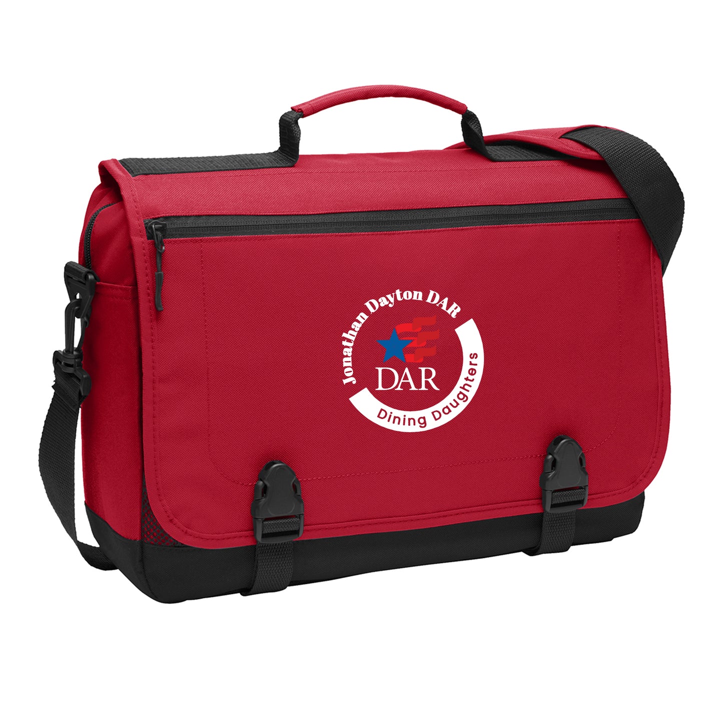 DAR - Embroidered Messenger Bag