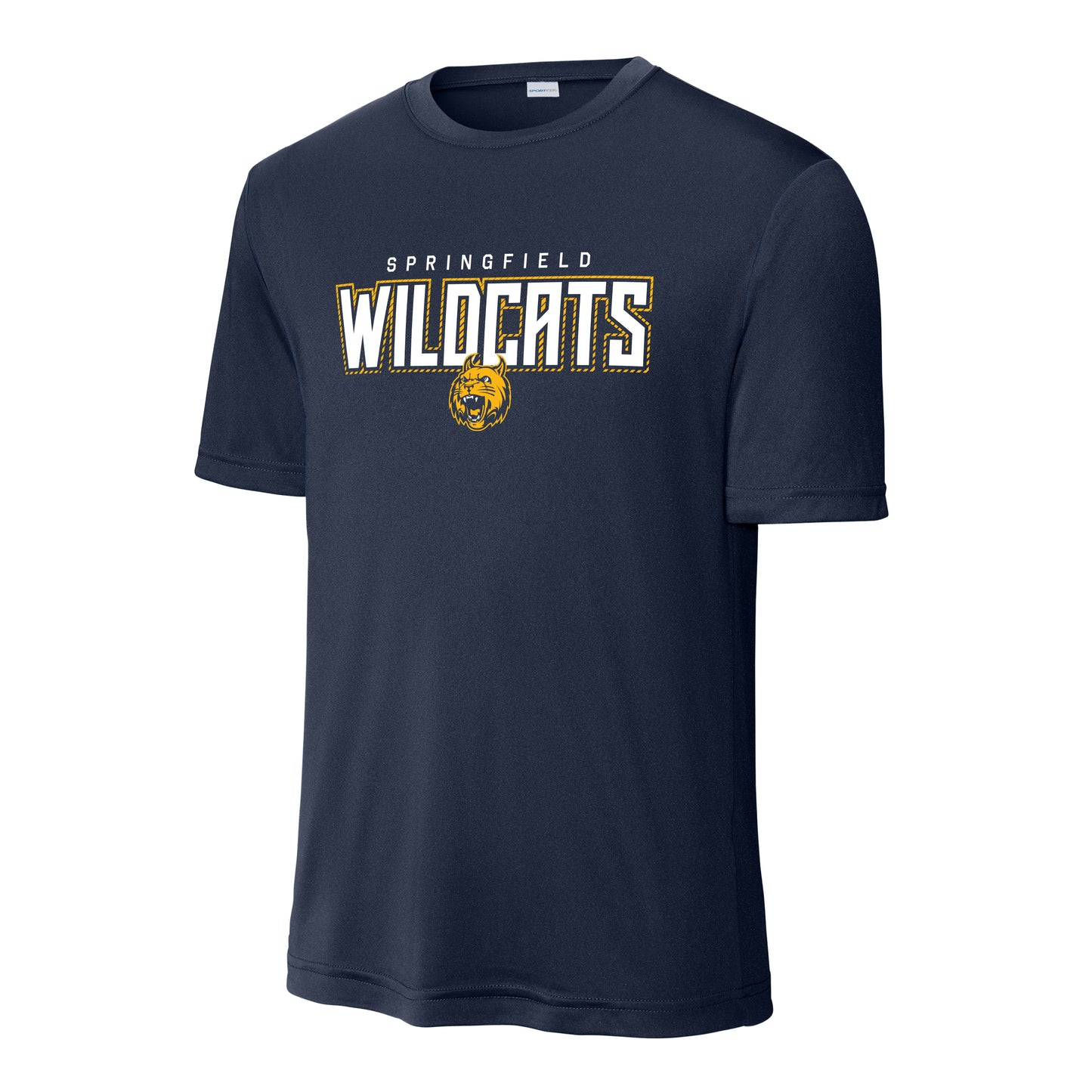 Springfield Wildcats Moisture Wicking T-Shirt