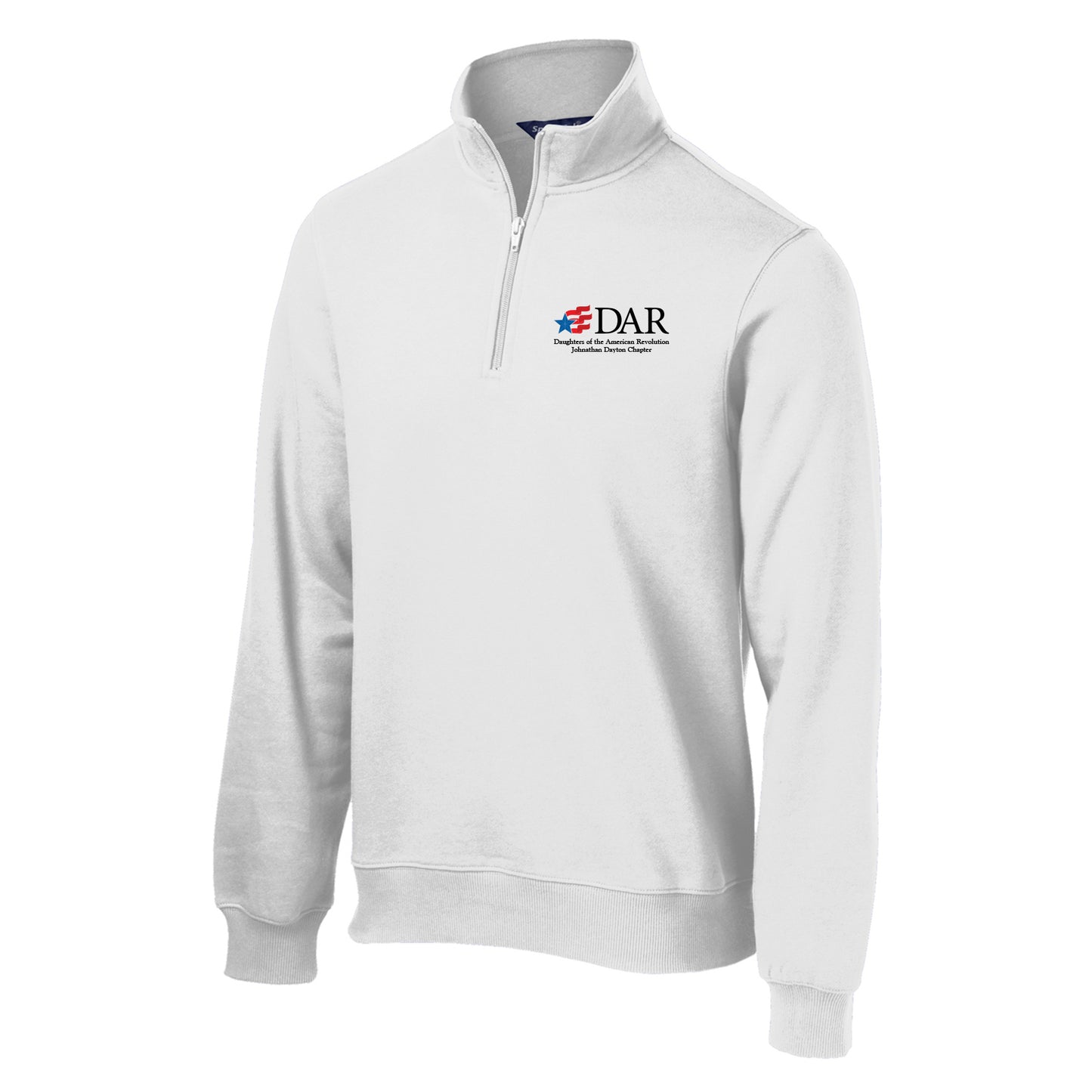 DAR - Embroidered 1/4 Zip Sweatshirt