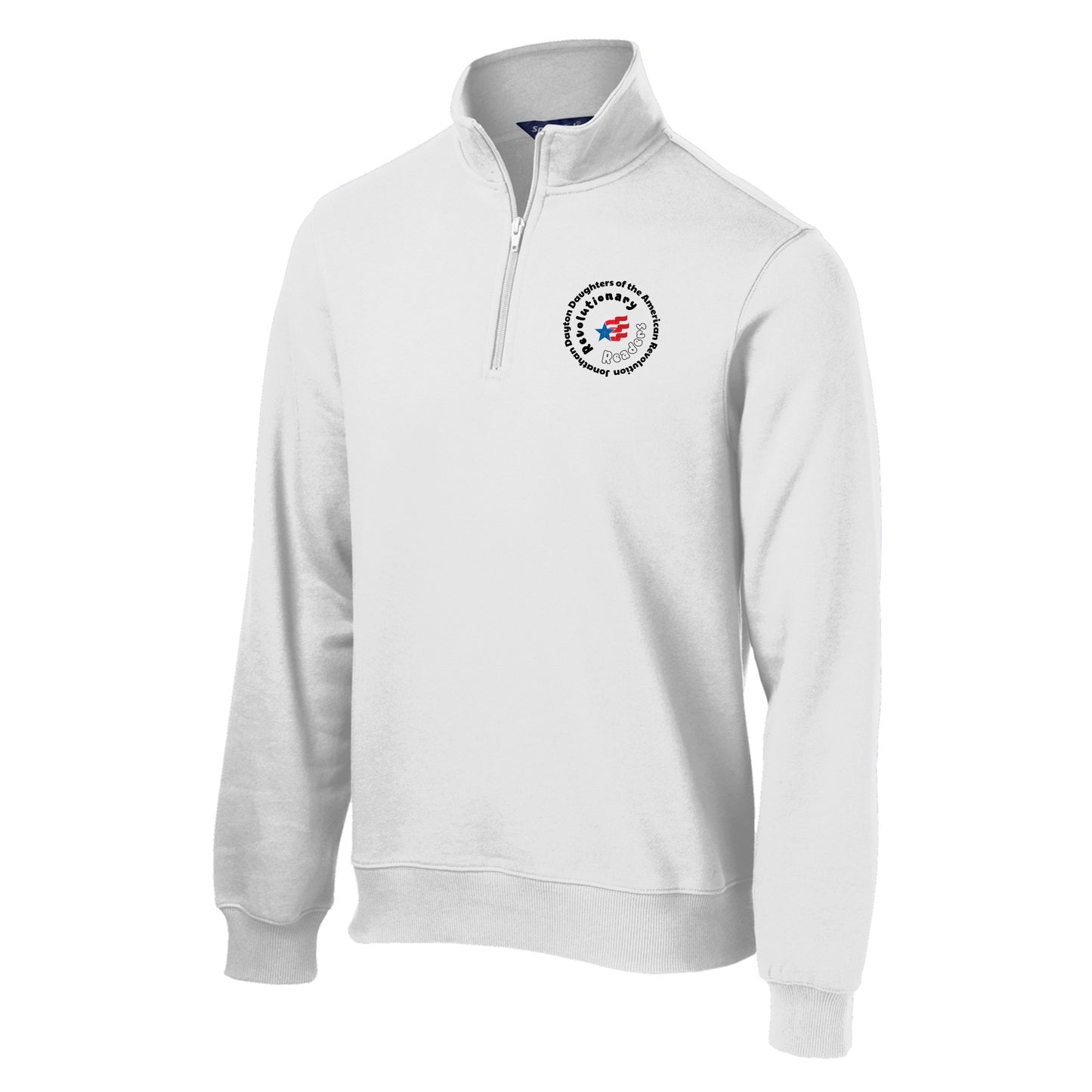 DAR - Embroidered 1/4 Zip Sweatshirt