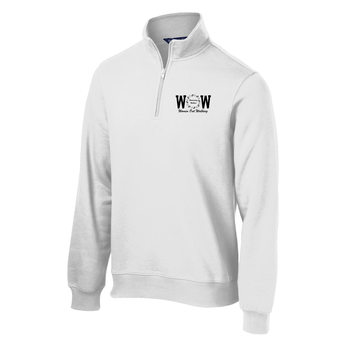 DAR - Embroidered 1/4 Zip Sweatshirt